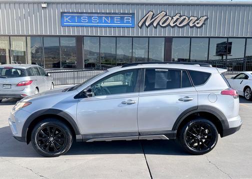 Silver Sky Metallic 2018 Toyota RAV4 Adventure
