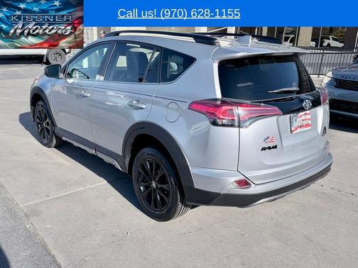Silver Sky Metallic 2018 Toyota RAV4 Adventure