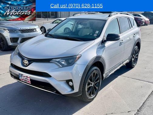 Silver Sky Metallic 2018 Toyota RAV4 Adventure