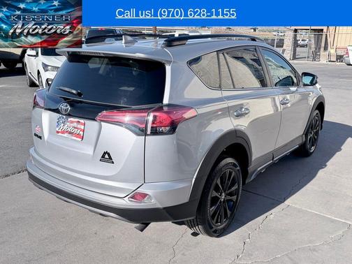Silver Sky Metallic 2018 Toyota RAV4 Adventure