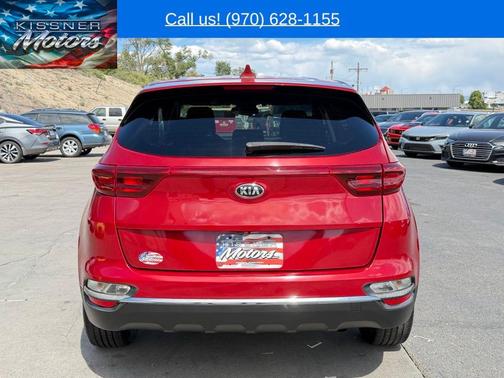 Hyper Red 2021 Kia Sportage LX