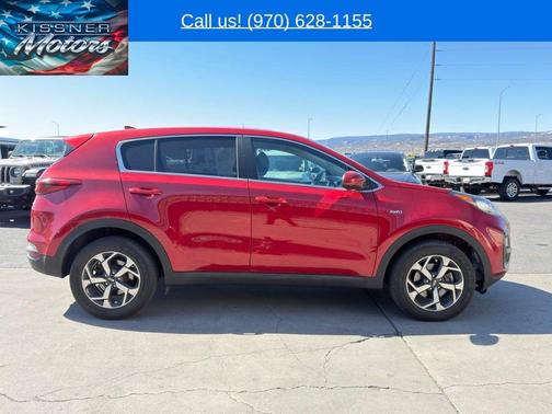 Hyper Red 2021 Kia Sportage LX