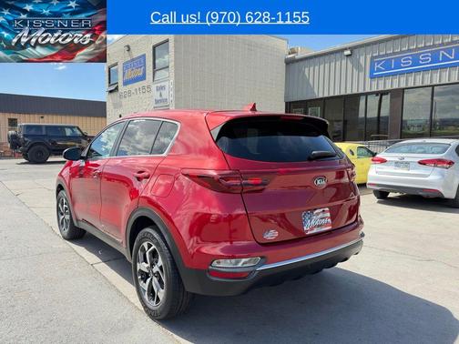 Hyper Red 2021 Kia Sportage LX