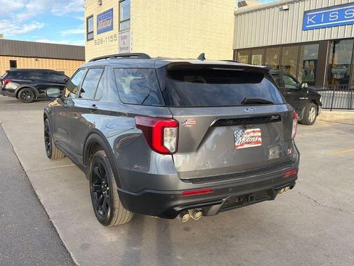 Gray 2023 Ford Explorer ST