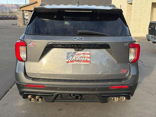 Gray 2023 Ford Explorer ST