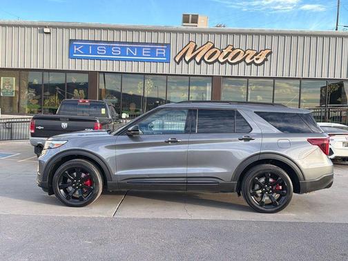 Gray 2023 Ford Explorer ST