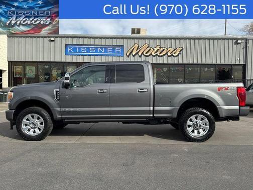 Gray Metallic 2022 Ford F-350 Platinum