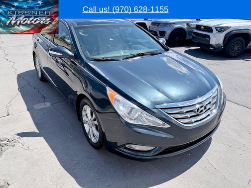 Pacific Blue Pearl Mica 2013 Hyundai SONATA Limited
