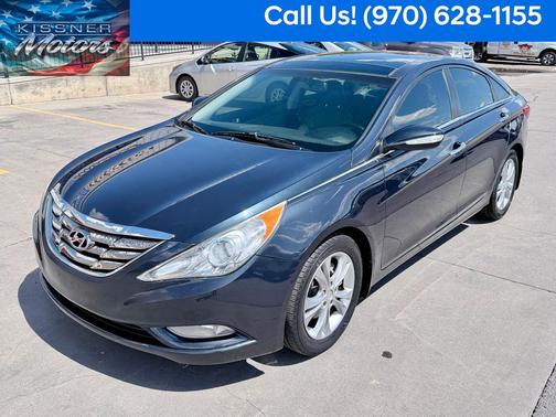 Pacific Blue Pearl Mica 2013 Hyundai SONATA Limited