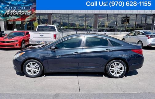 Pacific Blue Pearl Mica 2013 Hyundai SONATA Limited