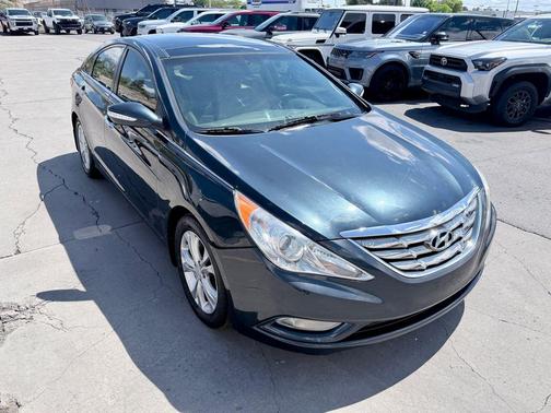 Pacific Blue Pearl Mica 2013 Hyundai SONATA Limited