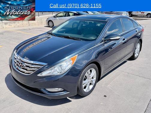 Pacific Blue Pearl Mica 2013 Hyundai SONATA Limited