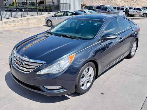 Pacific Blue Pearl Mica 2013 Hyundai SONATA Limited