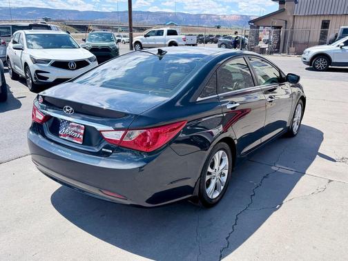 Pacific Blue Pearl Mica 2013 Hyundai SONATA Limited
