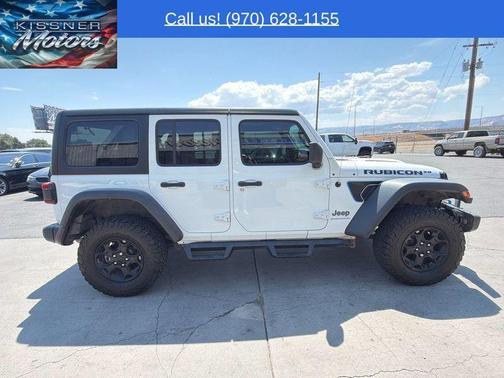 Bright White Clearcoat 2023 Jeep Wrangler 4xe Rubicon