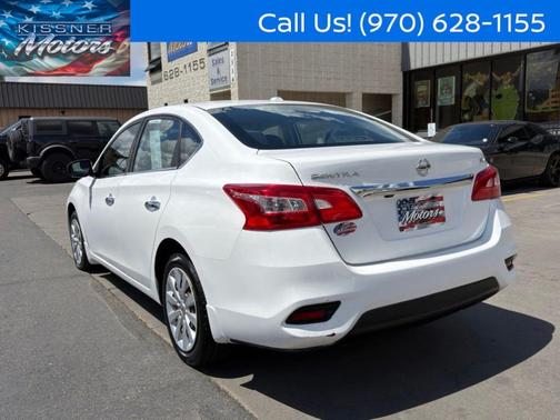 Cloud White 2016 Nissan Sentra SV