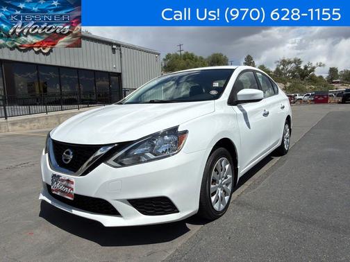 Cloud White 2016 Nissan Sentra SV