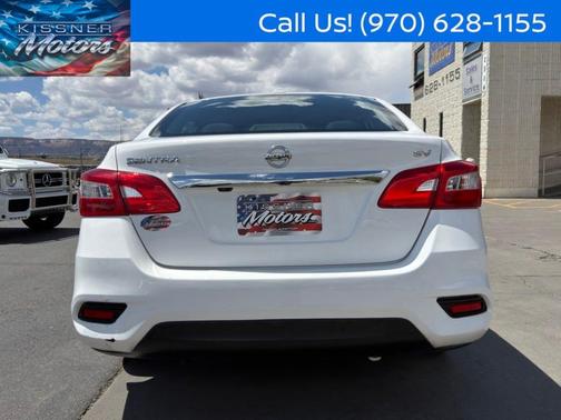 Cloud White 2016 Nissan Sentra SV