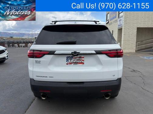 Summit White 2023 Chevrolet Traverse LT Leather