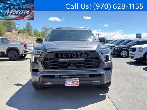 Magnetic Gray Metallic 2025 Toyota Sequoia TRD Pro