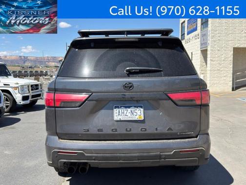 Magnetic Gray Metallic 2025 Toyota Sequoia TRD Pro