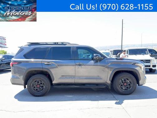 Magnetic Gray Metallic 2025 Toyota Sequoia TRD Pro
