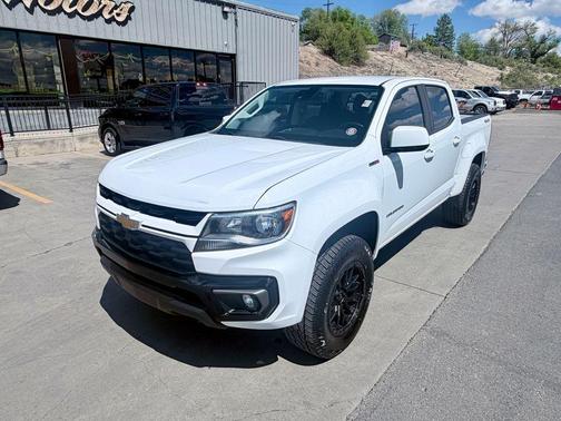 Summit White 2021 Chevrolet Colorado LT