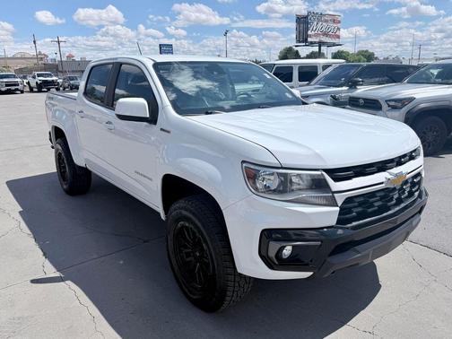 Summit White 2021 Chevrolet Colorado LT