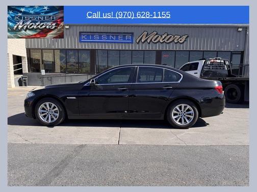Jet Black 2015 BMW 528 i