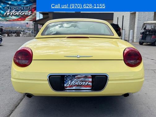 Yellow 2002 Ford Thunderbird