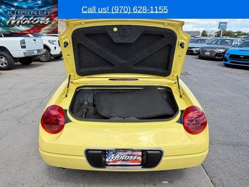 Yellow 2002 Ford Thunderbird