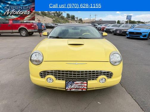Yellow 2002 Ford Thunderbird