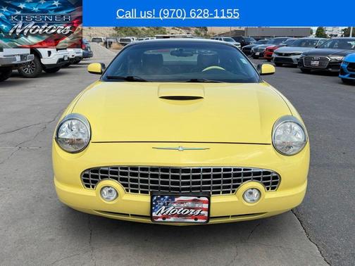 Yellow 2002 Ford Thunderbird