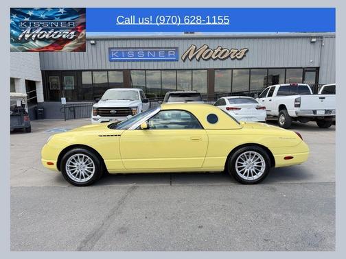 Yellow 2002 Ford Thunderbird