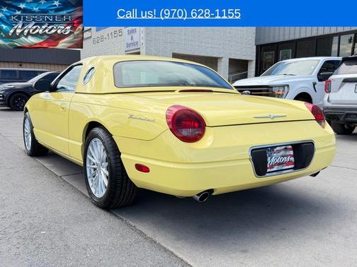Yellow 2002 Ford Thunderbird