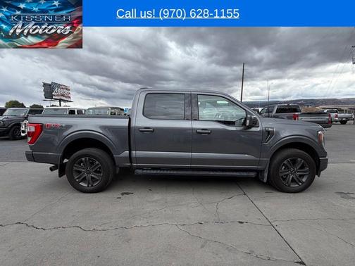 Gray 2023 Ford F-150 Lariat
