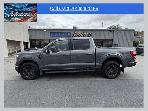 Gray 2023 Ford F-150 Lariat