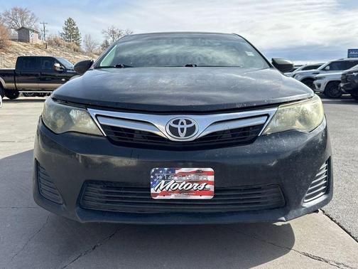 Black 2014 Toyota Camry LE
