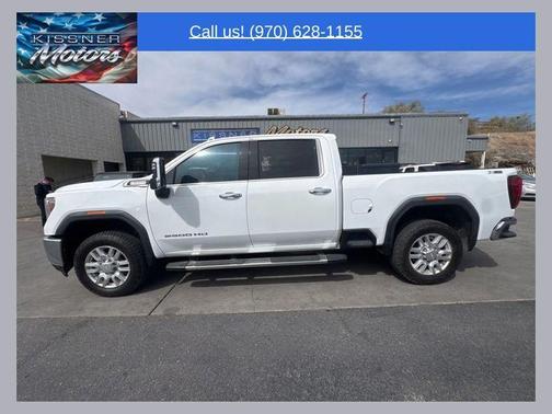 Summit White 2020 GMC Sierra 2500 SLT