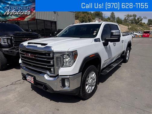 Summit White 2020 GMC Sierra 2500 SLT