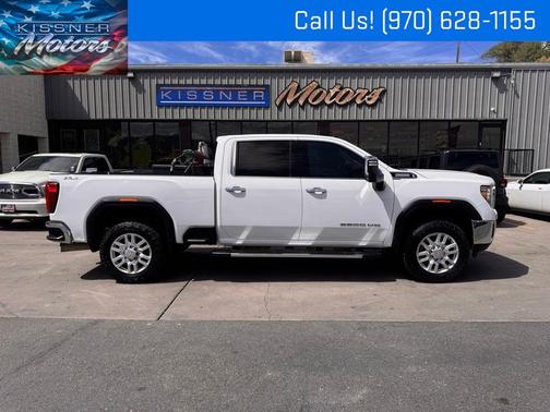 Summit White 2020 GMC Sierra 2500 SLT