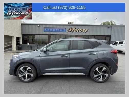 Coliseum Gray 2018 Hyundai TUCSON Limited