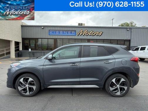 Coliseum Gray 2018 Hyundai TUCSON Limited