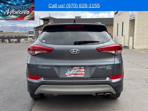 Coliseum Gray 2018 Hyundai TUCSON Limited