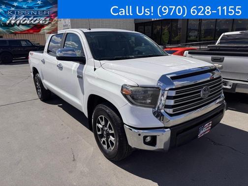 Super White 2019 Toyota Tundra Limited