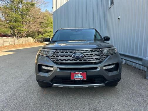 Gray Metallic 2023 Ford Explorer Limited
