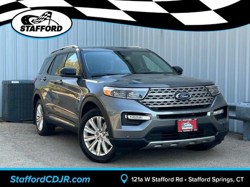 Gray Metallic 2023 Ford Explorer Limited