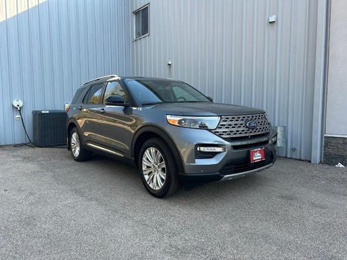 Gray Metallic 2023 Ford Explorer Limited