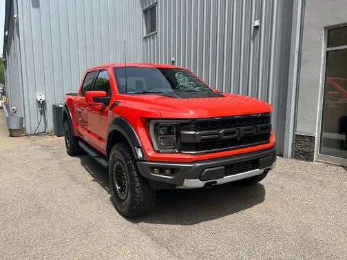 Orange 2022 Ford F-150 Raptor