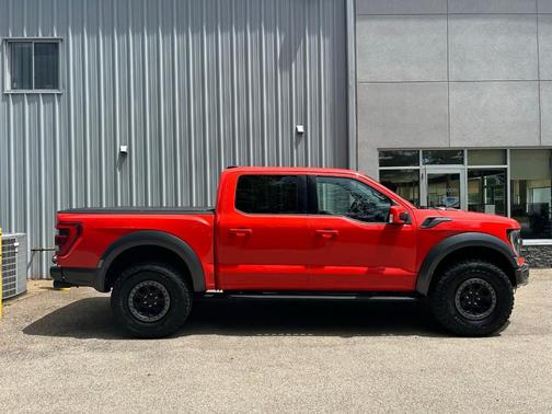 Orange 2022 Ford F-150 Raptor